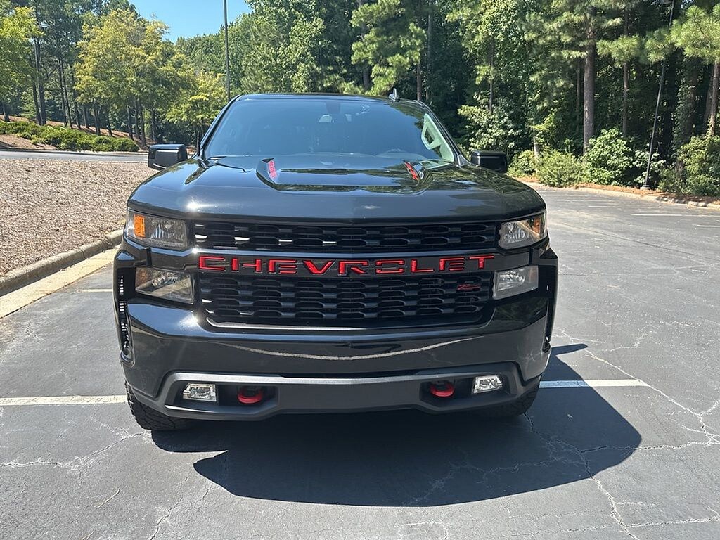 Used 2021 Chevrolet Silverado 1500 4WD Crew Cab Short Bed Custom Trail Boss Truck Crew Cab