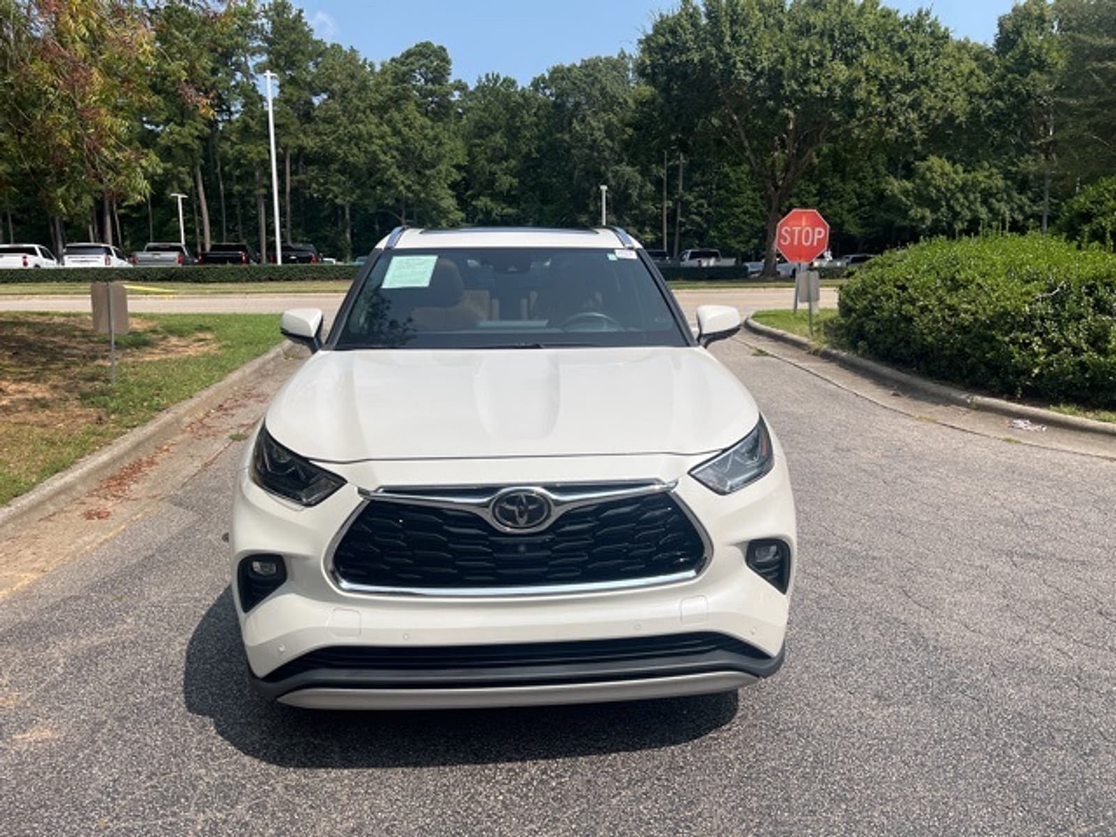 Used 2021 Toyota Highlander Platinum with VIN 5TDFZRBH3MS103231 for sale in Cary, NC