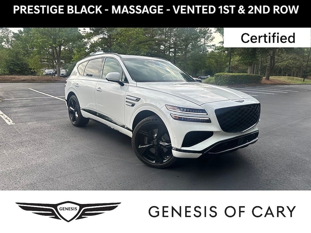 Certified 2026 Genesis GV80 3.5T Prestige Black SUV