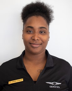 Staff member Sierra Ray from 8289215a6aab