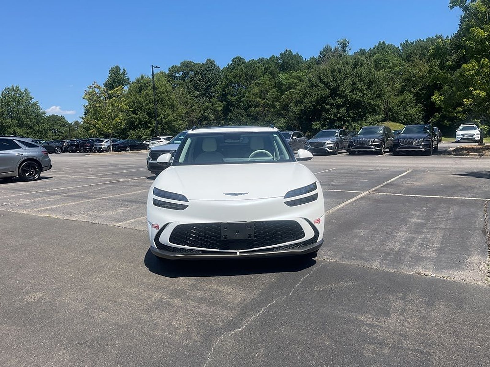 Certified 2025 GENESIS GV60 Standard with VIN KMUKB4SA8SU025253 for sale in Cary, NC