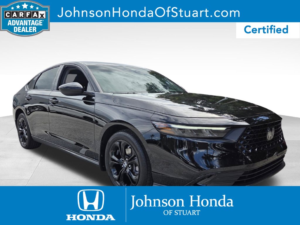 Certified 2025 Honda Accord SE Sedan