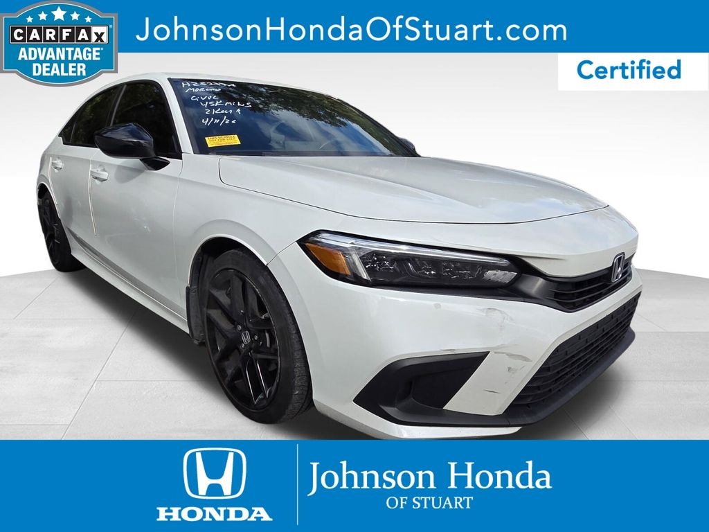 Certified 2023 Honda Civic Sport Sedan