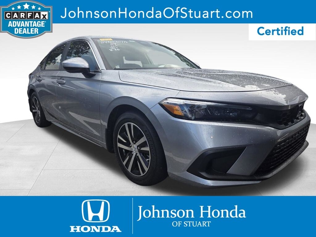 Certified 2024 Honda Civic LX Hatchback