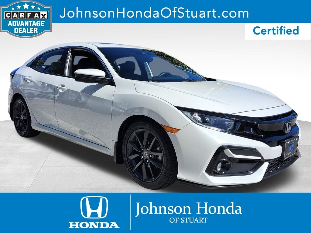 Certified 2020 Honda Civic EX-L Hatchback