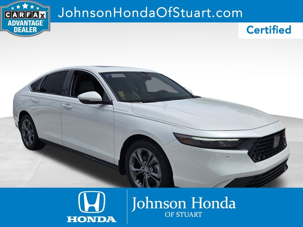 Certified 2024 Honda Accord Hybrid EX-L Sedan