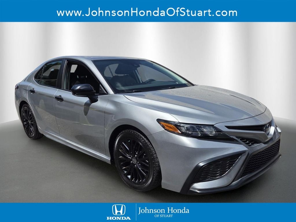 Used 2022 Toyota Camry Hybrid Nightshade Sedan