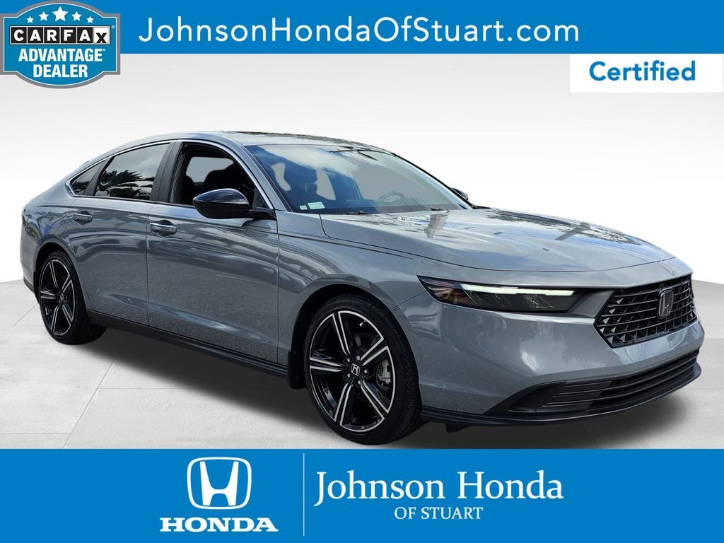 Certified 2024 Honda Accord Hybrid Sport Sedan