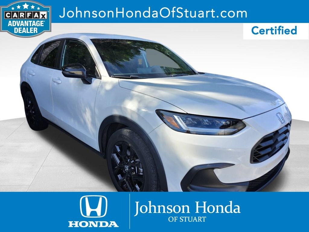 Certified 2024 Honda HR-V Sport SUV