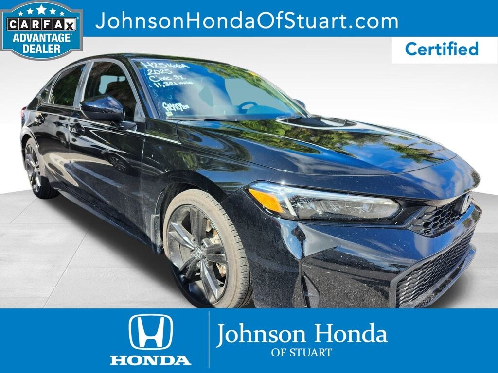 Certified 2025 Honda Civic Si Sedan