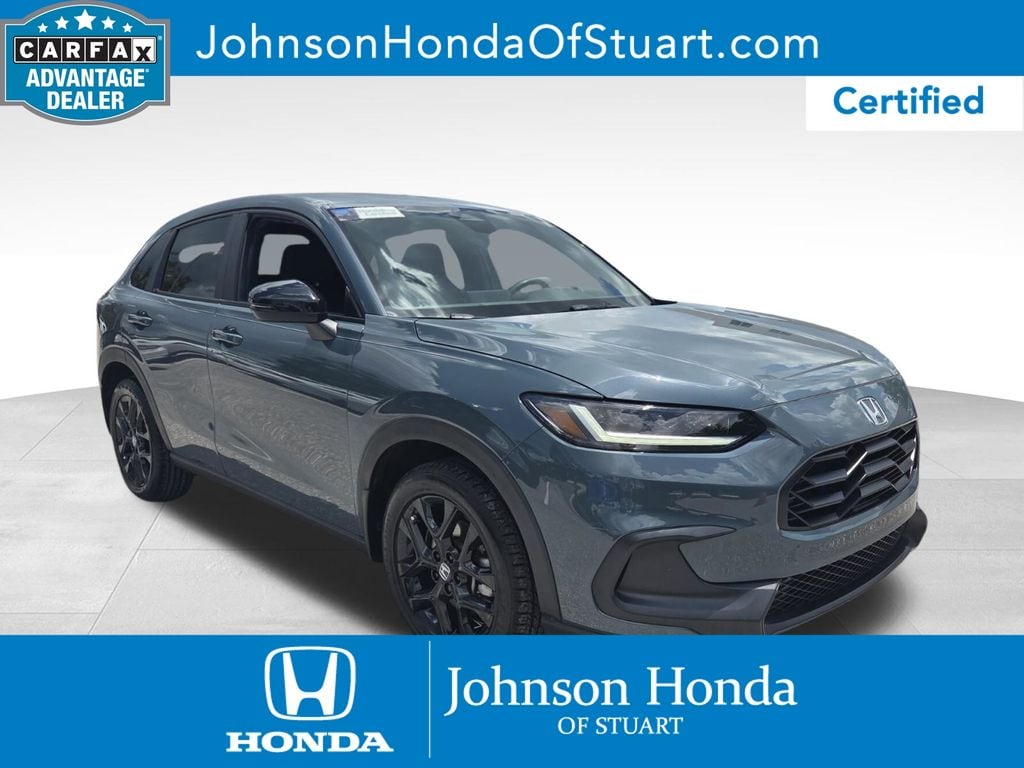 Certified 2024 Honda HR-V Sport SUV