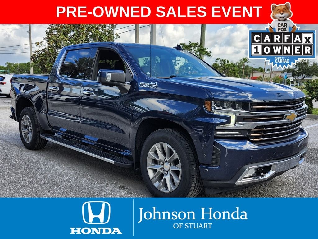 Used 2021 Chevrolet Silverado 1500 High Country Truck Crew Cab