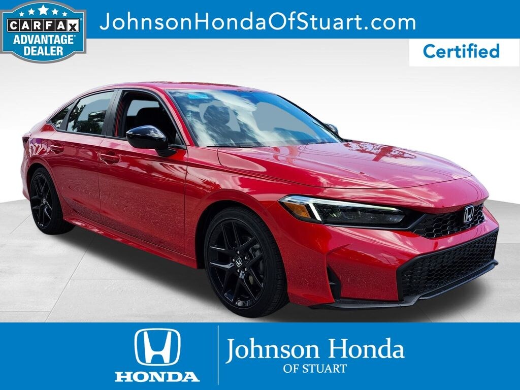 Certified 2026 Honda Civic Sport Sedan