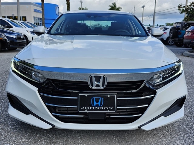 Certified 2022 Honda Accord LX with VIN 1HGCV1F15NA004360 for sale in Stuart, FL