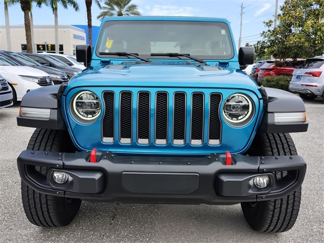 Used 2019 Jeep Wrangler Unlimited Rubicon with VIN 1C4HJXFG2KW606395 for sale in Stuart, FL