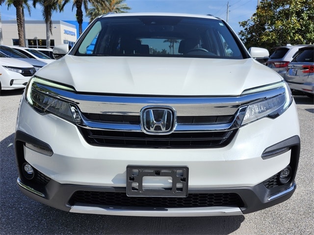 Certified 2022 Honda Pilot Touring with VIN 5FNYF6H67NB005055 for sale in Stuart, FL