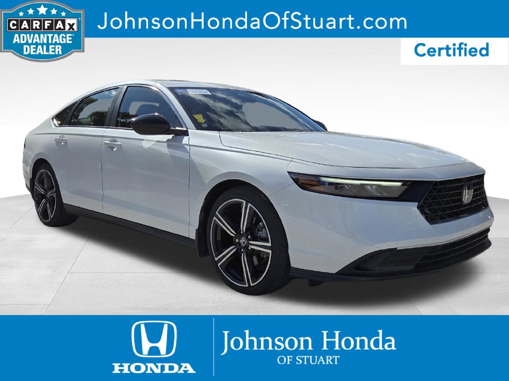 Certified 2024 Honda Accord Hybrid Sport-L Sedan