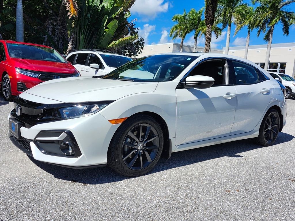 Certified 2020 Honda Civic EX-L Hatchback