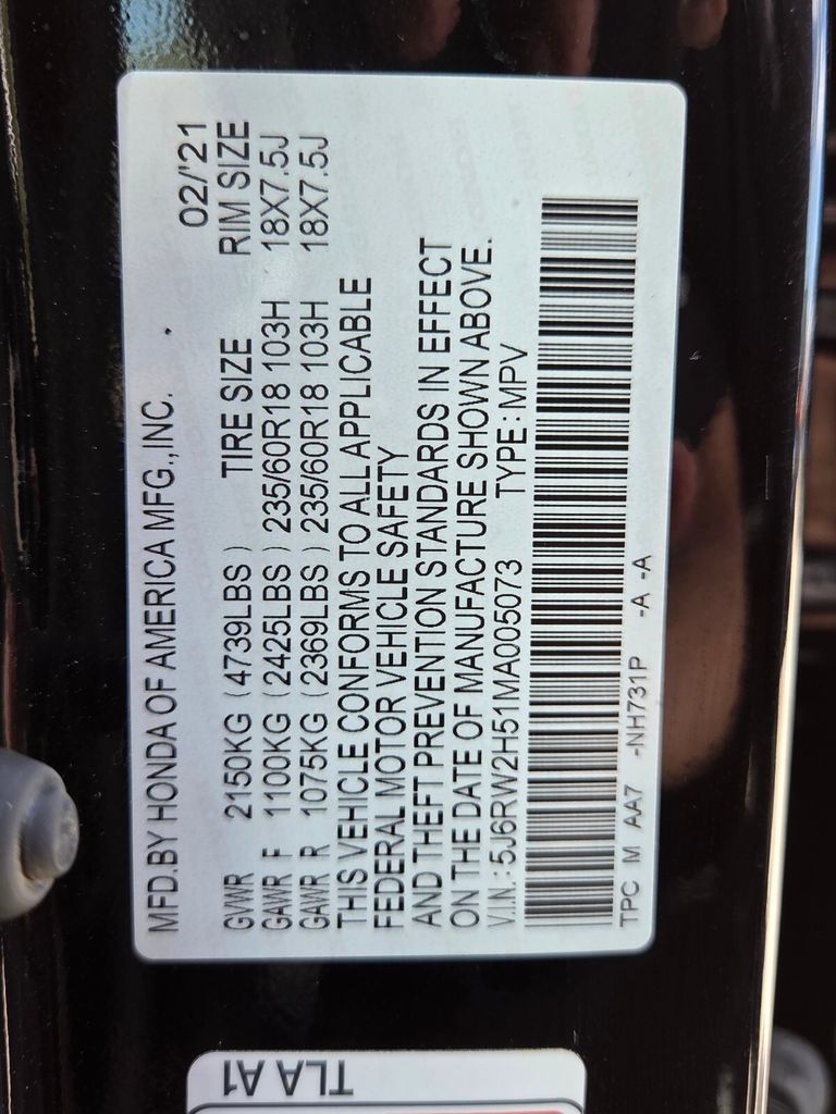 2021 Honda CR-V EX - Photo 21