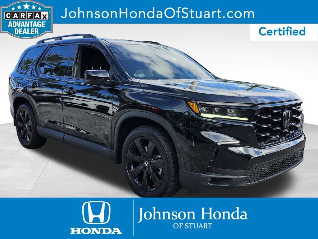 Certified 2025 Honda Pilot Black Edition SUV