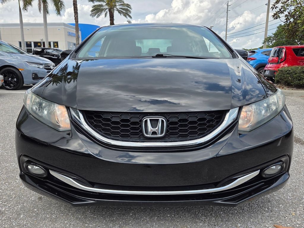 Used 2015 Honda Civic EX-L with VIN 19XFB2F93FE039008 for sale in Stuart, FL