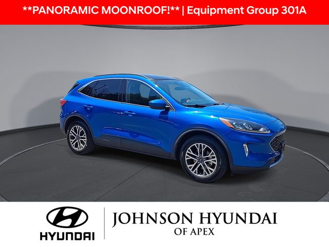 Used 2020 Ford Escape SEL with VIN 1FMCU9H99LUC15801 for sale in Apex, NC