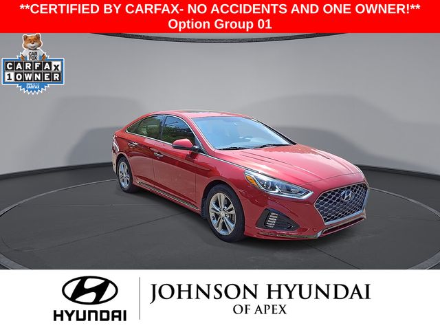Used 2018 Hyundai Sonata Sport with VIN 5NPE34AF5JH672096 for sale in Apex, NC