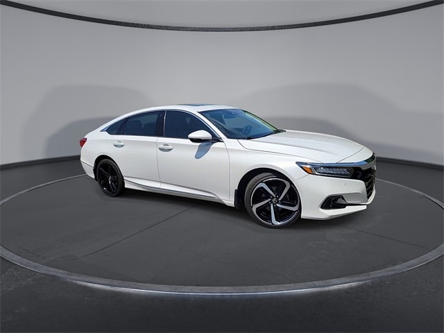 Used 2021 Honda Accord EX-L with VIN 1HGCV1F57MA021162 for sale in Apex, NC