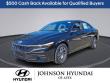 New 2026 Hyundai Elantra Hybrid Blue Sedan
