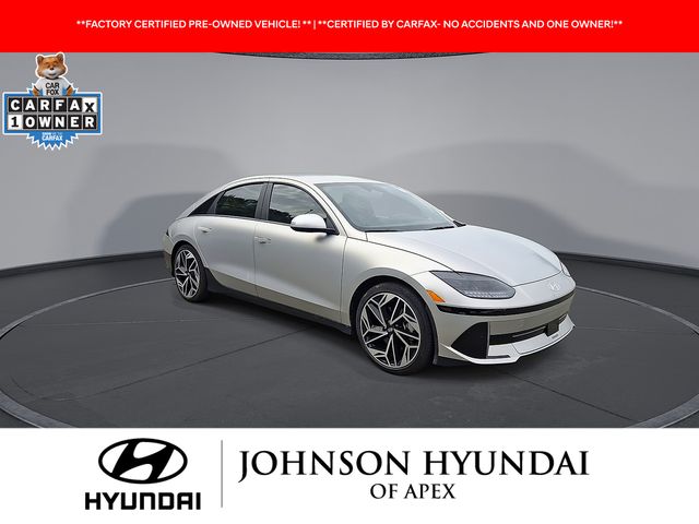 Certified 2024 Hyundai IONIQ 6 SEL with VIN KMHM34AA0RA059902 for sale in Apex, NC