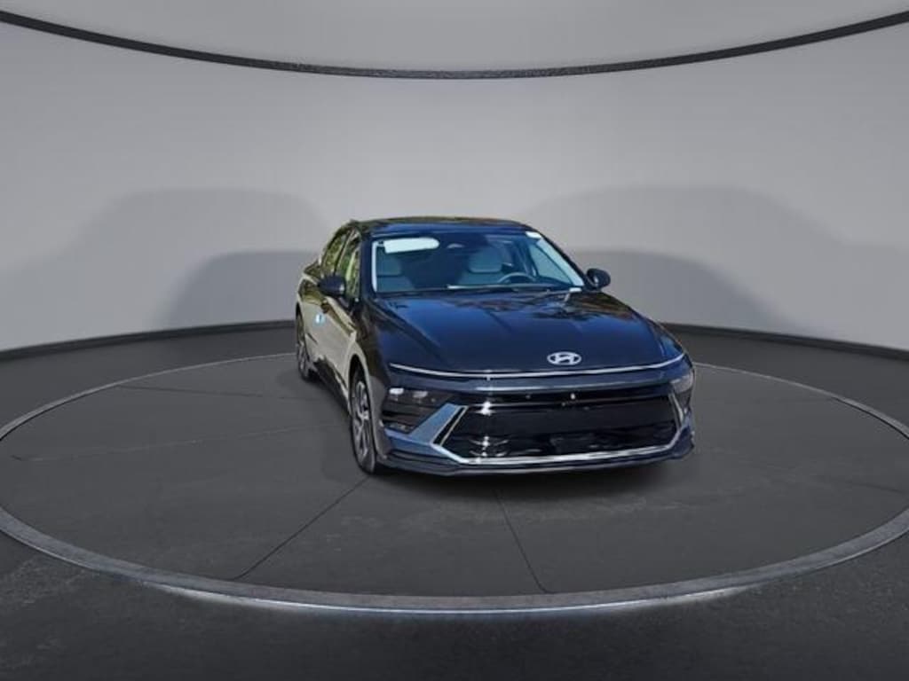 New 2026 Hyundai Sonata Hybrid Blue Sedan