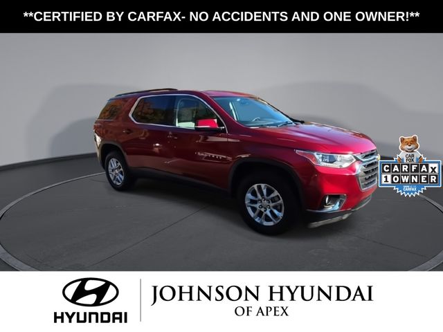 Used 2019 Chevrolet Traverse 1LT with VIN 1GNERGKW0KJ163063 for sale in Apex, NC