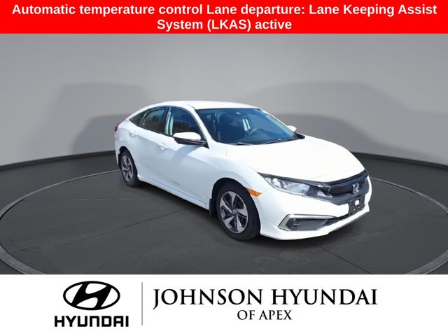 Used 2019 Honda Civic LX with VIN 2HGFC2F67KH507504 for sale in Apex, NC