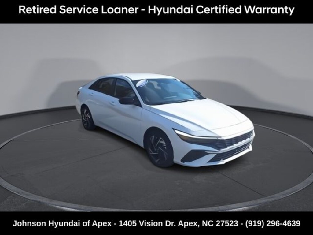 Certified 2025 Hyundai Elantra Hybrid SEL Sport Sedan