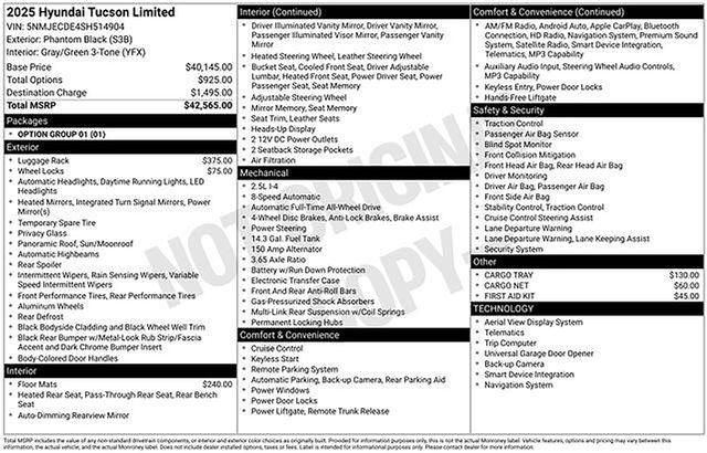 2025 Hyundai Tucson Limited - Photo 6