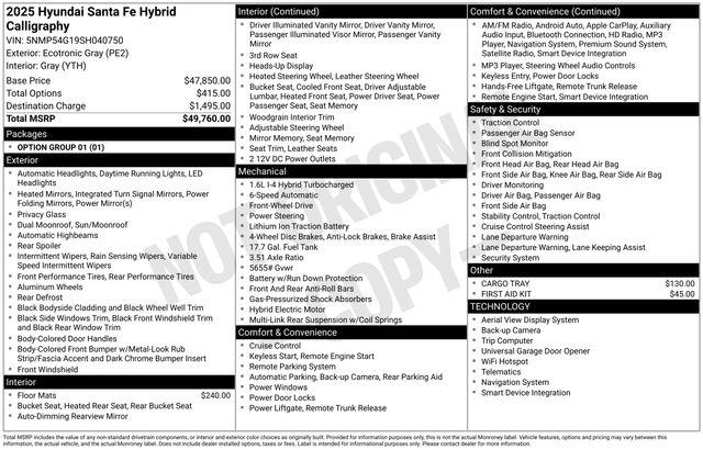 2025 Hyundai Santa Fe Calligraphy - Photo 4