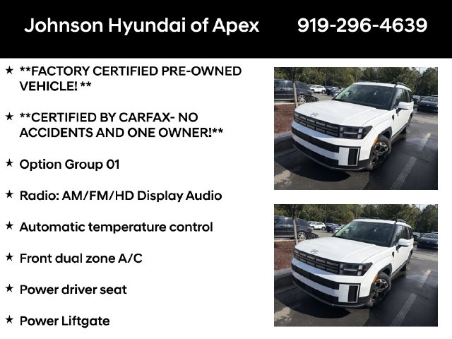 Certified 2026 Hyundai Santa Fe SEL SUV