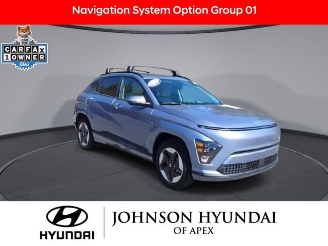 Certified 2024 Hyundai Kona EV SEL with VIN KM8HC3A63RU011543 for sale in Apex, NC