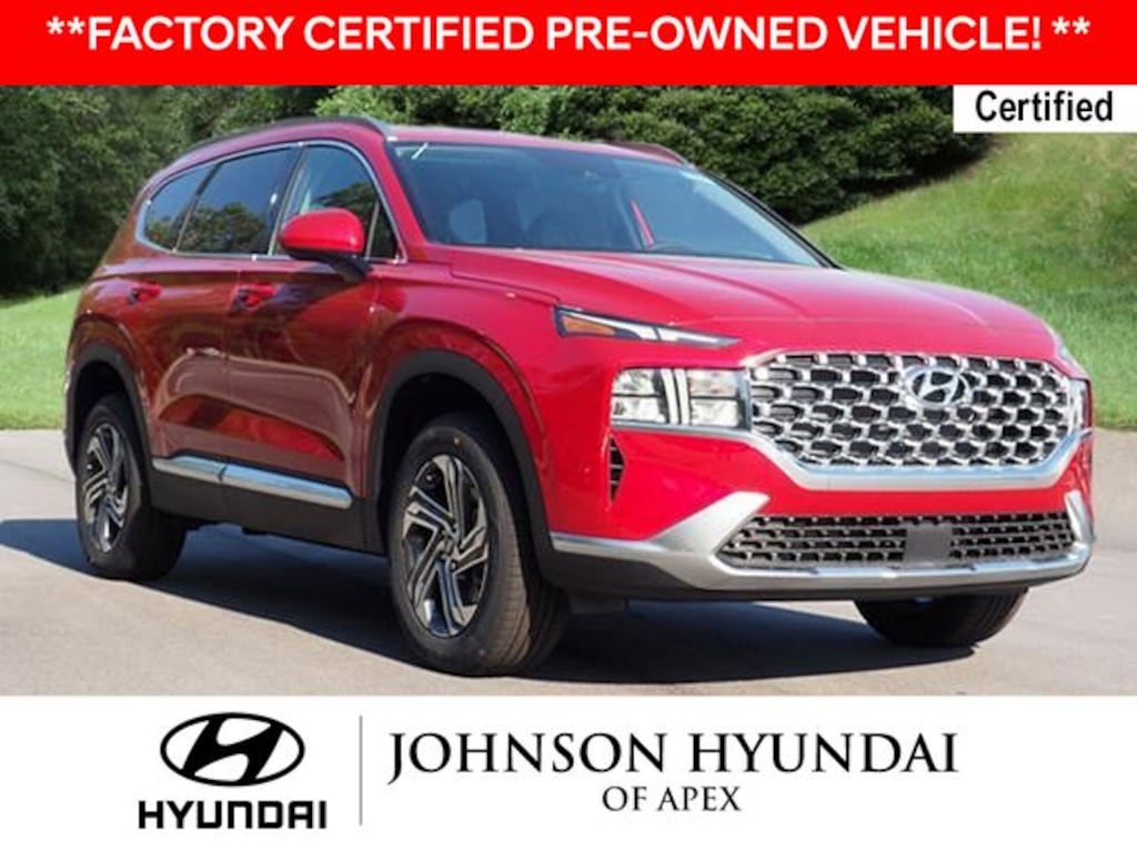 Certified 2021 Hyundai Santa Fe SEL SUV