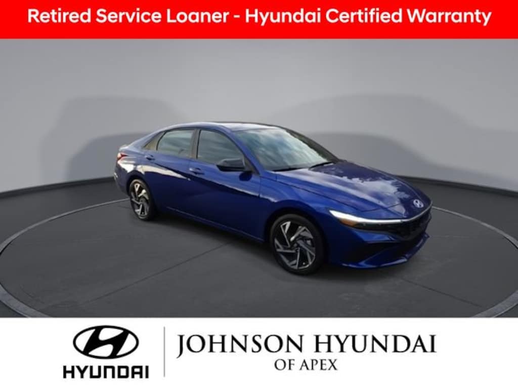 Certified 2025 Hyundai Elantra Hybrid SEL Sport Sedan