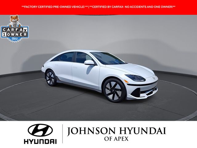 Certified 2024 Hyundai IONIQ 6 SE with VIN KMHM14ABXRA076866 for sale in Apex, NC