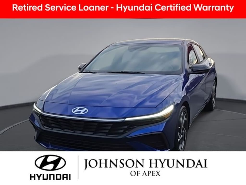 Certified 2025 Hyundai Elantra Hybrid SEL Sport Sedan