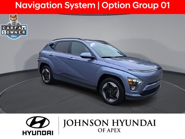 Certified 2024 Hyundai Kona EV SEL with VIN KM8HC3A65RU011527 for sale in Apex, NC