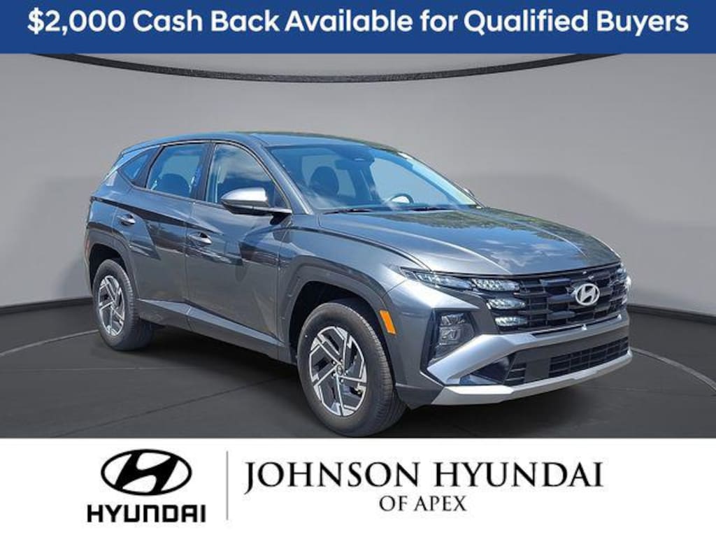 New 2026 Hyundai Tucson Hybrid Blue SUV