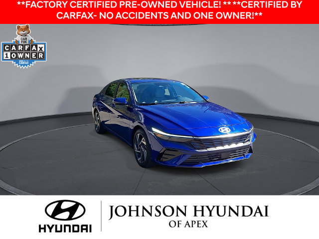Certified 2024 Hyundai Elantra Limited Sedan