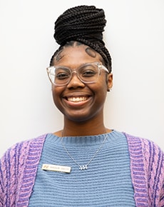 Staff member Rhyzauni Baxter from 9aeb2d89095d