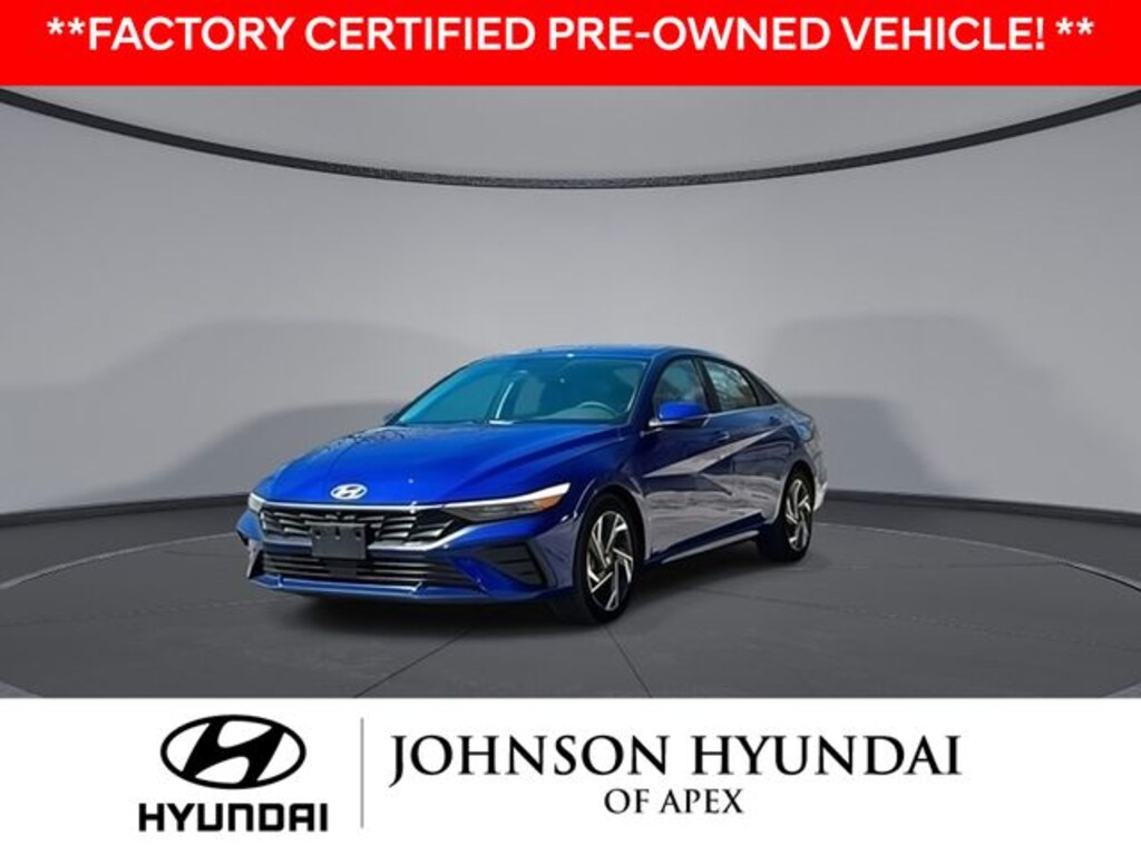 Certified 2025 Hyundai Elantra Limited Sedan