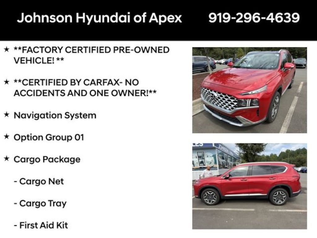 Certified 2023 Hyundai Santa Fe Hybrid Limited SUV