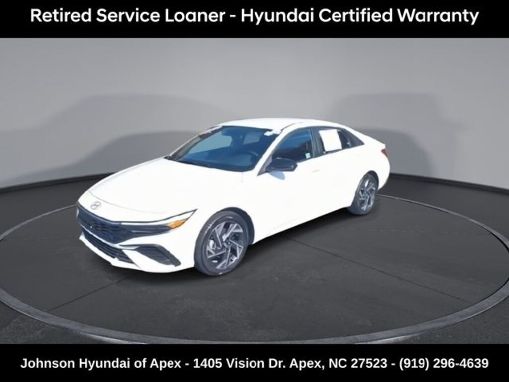 Certified 2025 Hyundai Elantra Hybrid SEL Sport Sedan