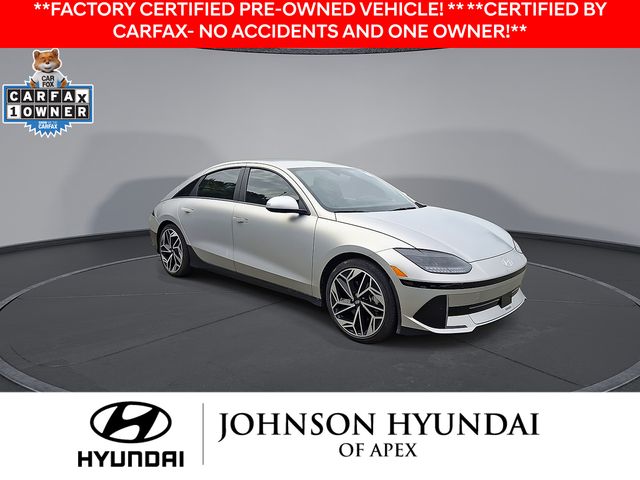 Certified 2024 Hyundai IONIQ 6 SEL with VIN KMHM34AA0RA059902 for sale in Apex, NC